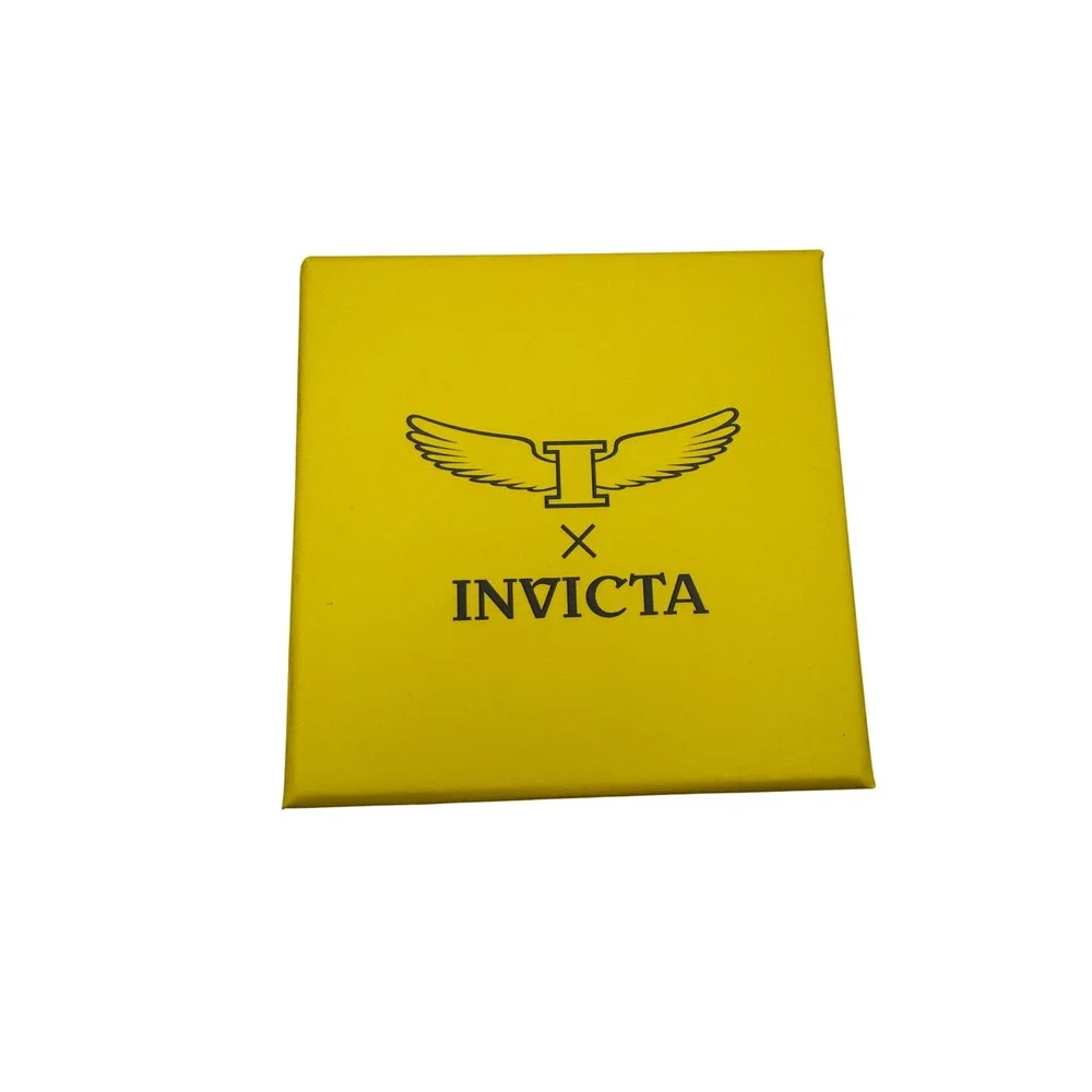 Invicta Specialty I Mens Watch 70053 Black Stainless Steel 40mm Quartz New
